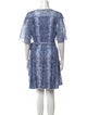 Diane von Furstenberg Silk Midi Length Dress