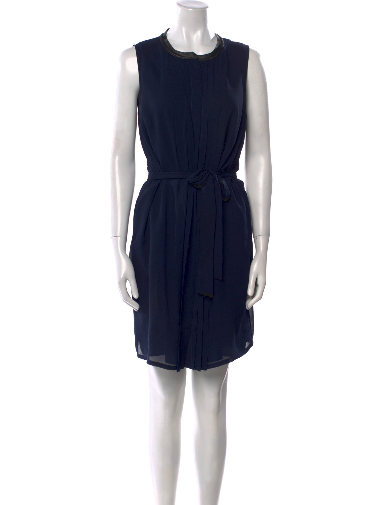 Diane von Furstenberg Crew Neck Knee-Length Dress