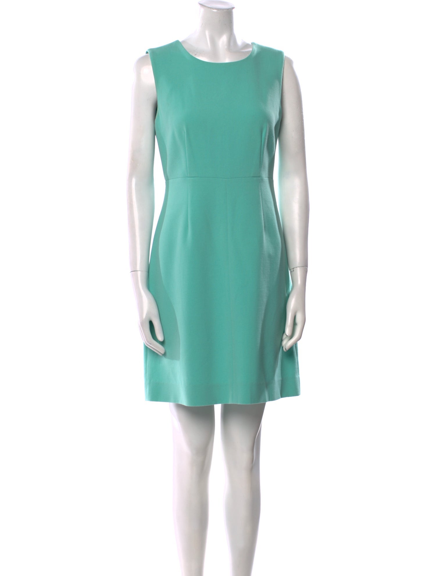 Diane von Furstenberg Bateau Neckline Mini Dress