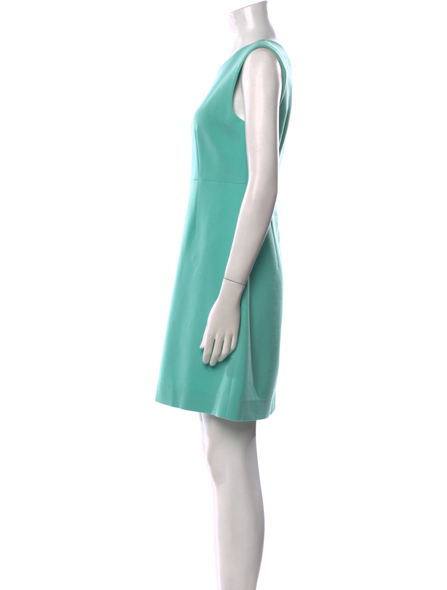 Diane von Furstenberg Bateau Neckline Mini Dress