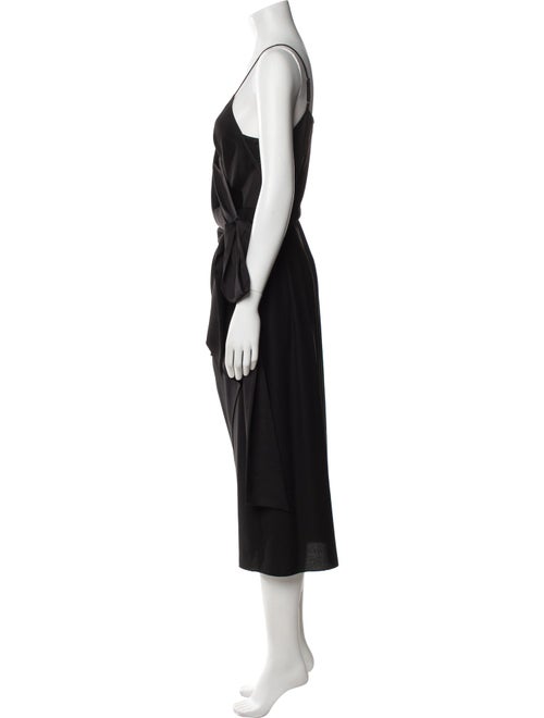 Diane von Furstenberg V-Neck Midi Length Dress