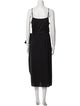 Diane von Furstenberg V-Neck Midi Length Dress