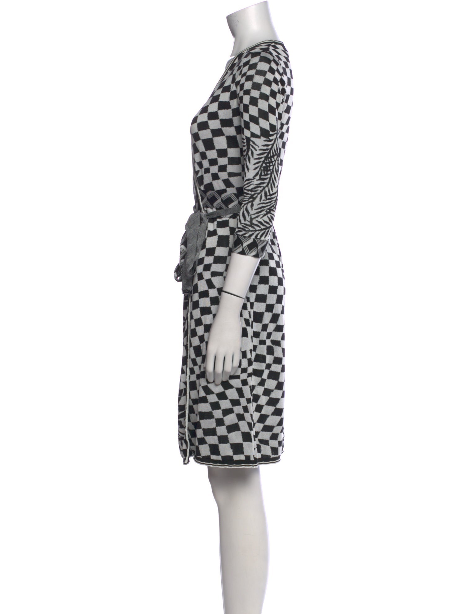 Diane von Furstenberg Printed Knee-Length Dress