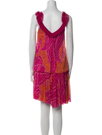 Diane von Furstenberg Silk Printed Skirt Set