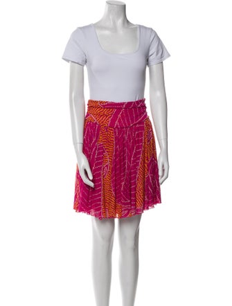 Diane von Furstenberg Silk Printed Skirt Set