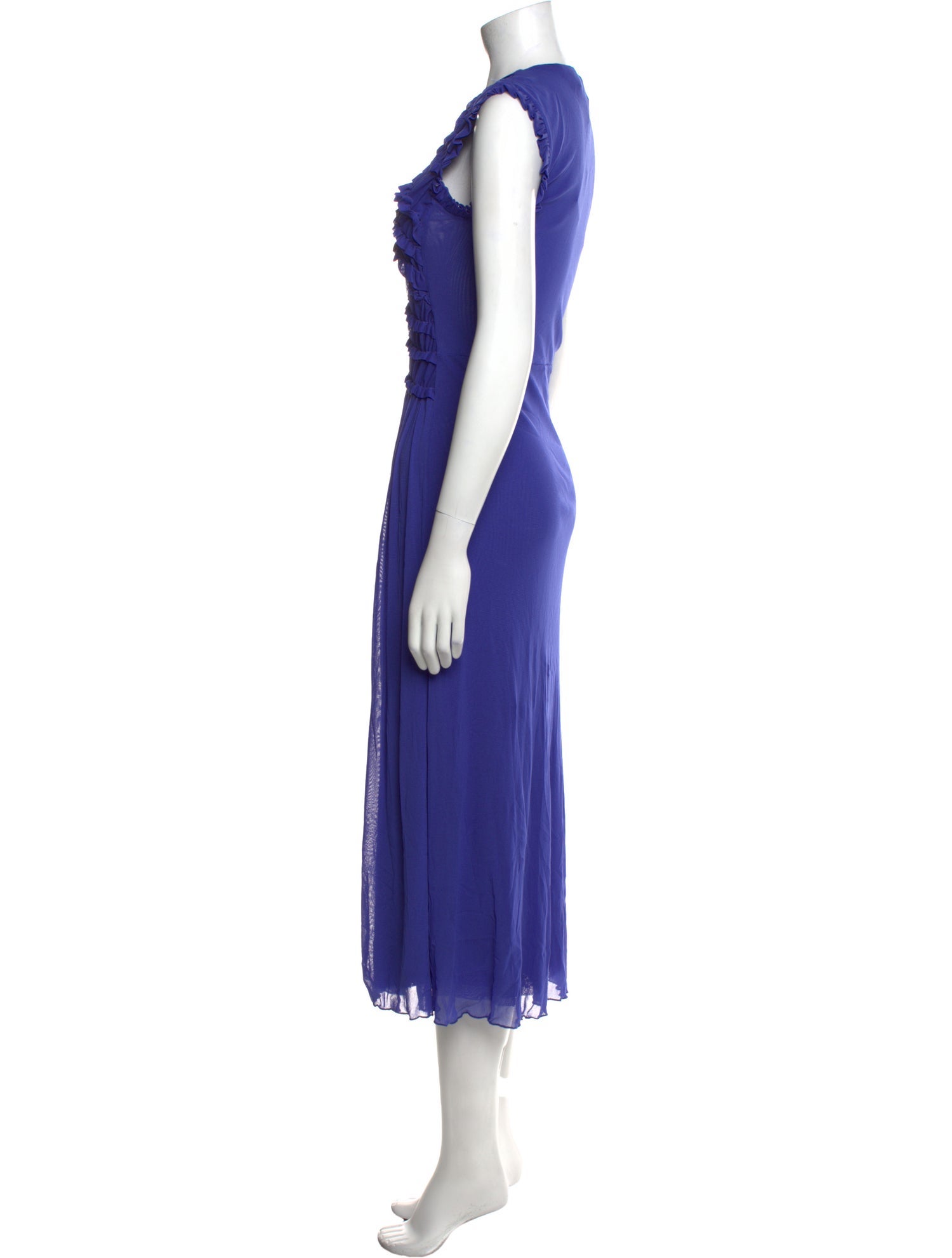 Diane von Furstenberg Crew Neck Long Dress w/ Tags