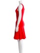 Diane von Furstenberg Scoop Neck Mini Dress