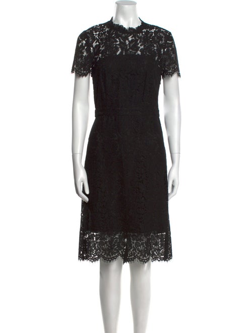 Diane von Furstenberg Lace Pattern Midi Length Dress