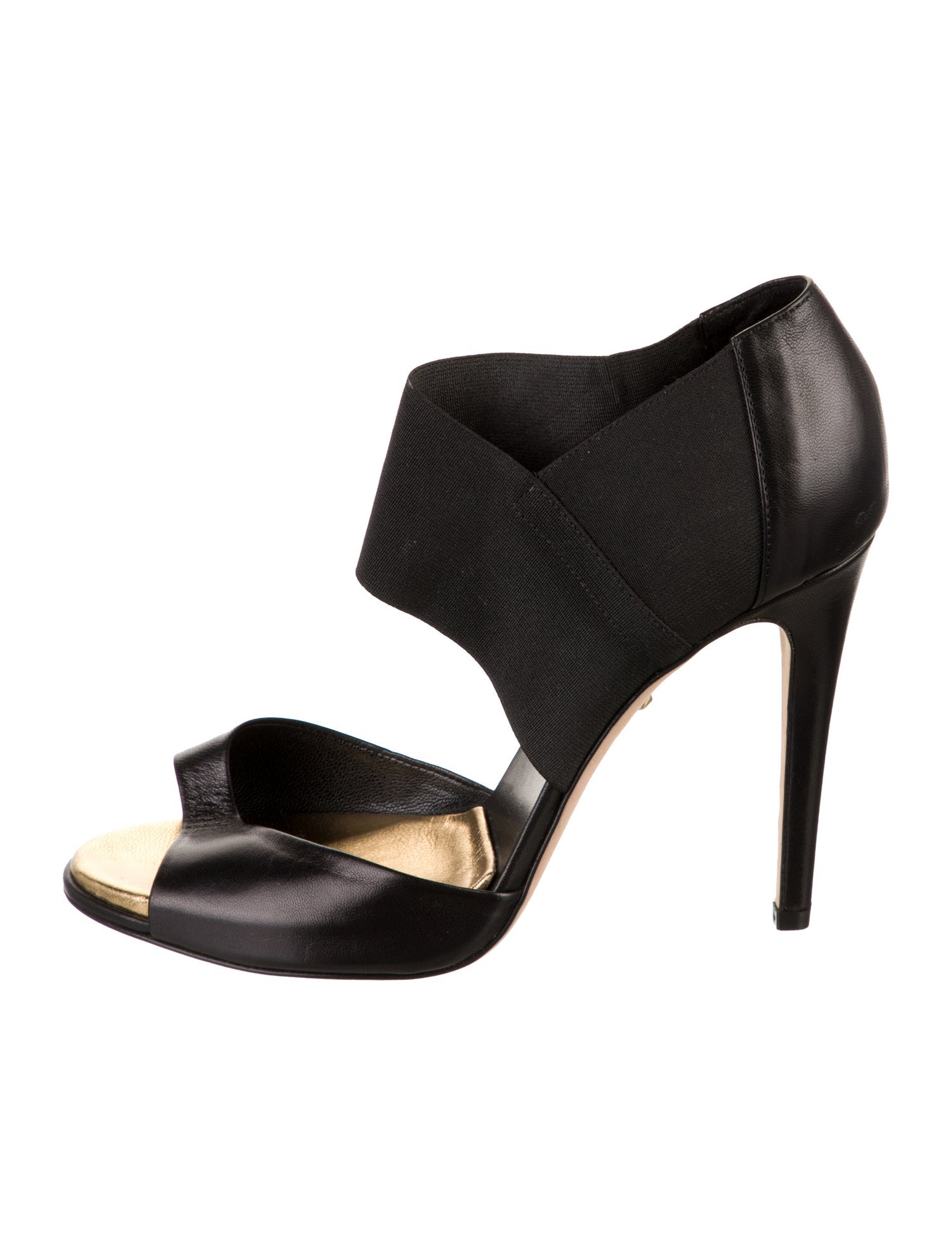 Diane von Furstenberg Leather Printed Sandals