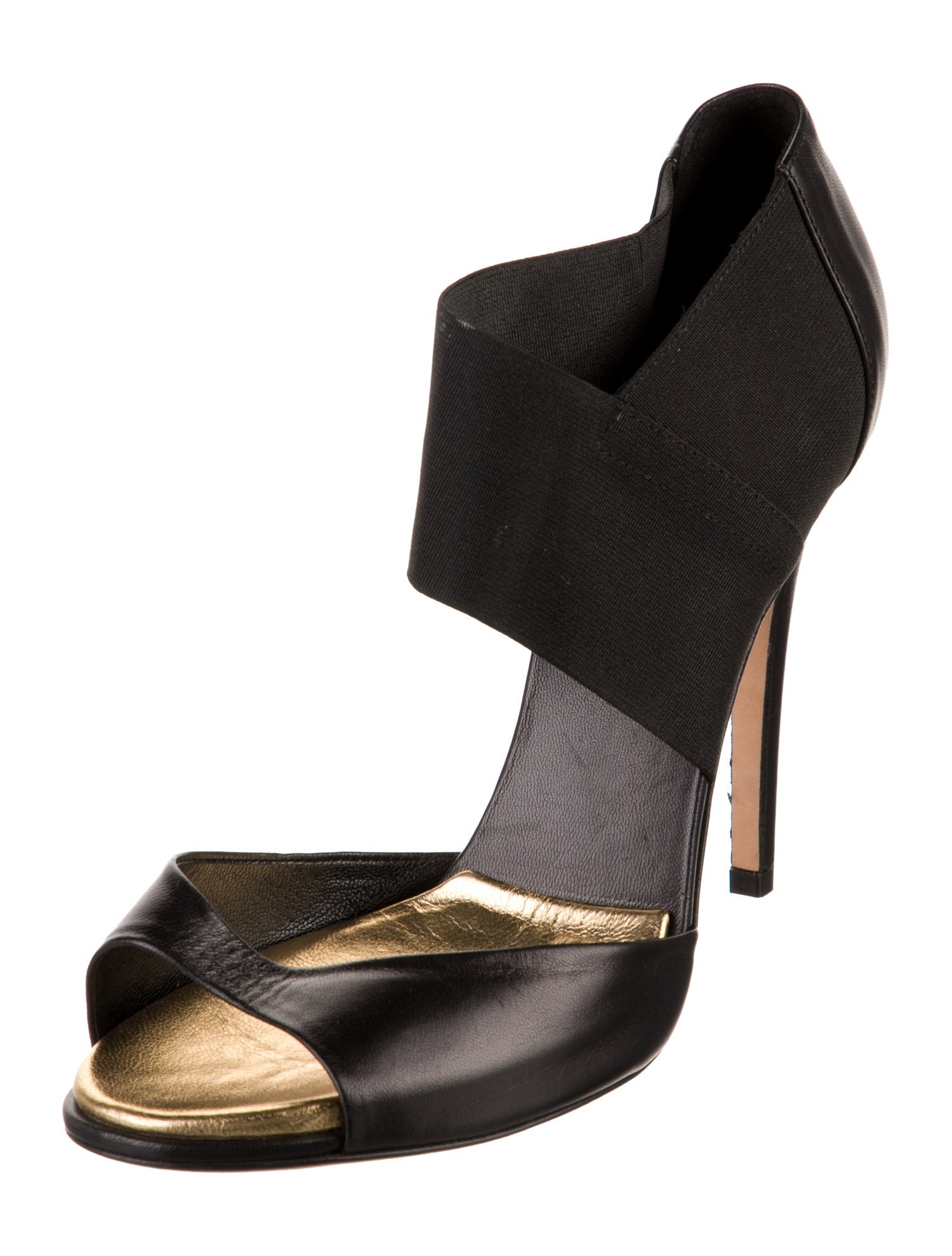 Diane von Furstenberg Leather Printed Sandals