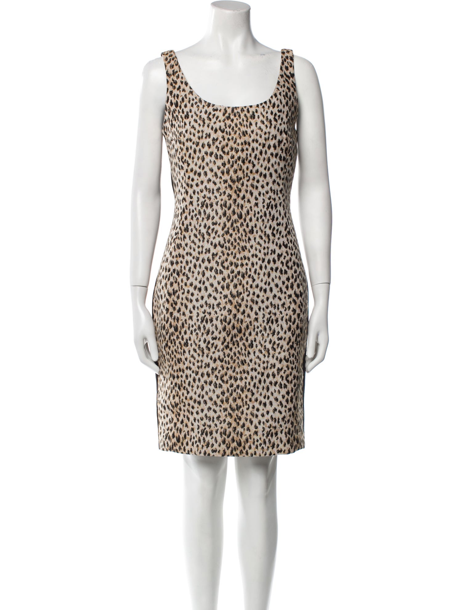 Diane von Furstenberg Animal Print Mini Dress