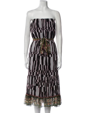 Diane von Furstenberg Silk Knee-Length Dress
