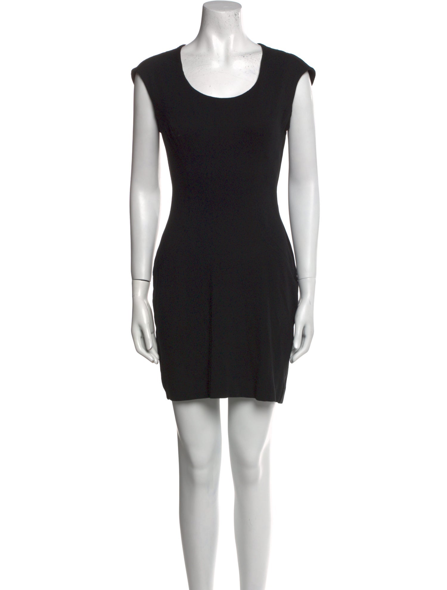 Diane von Furstenberg Scoop Neck Mini Dress