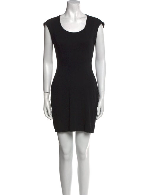 Diane von Furstenberg Scoop Neck Mini Dress