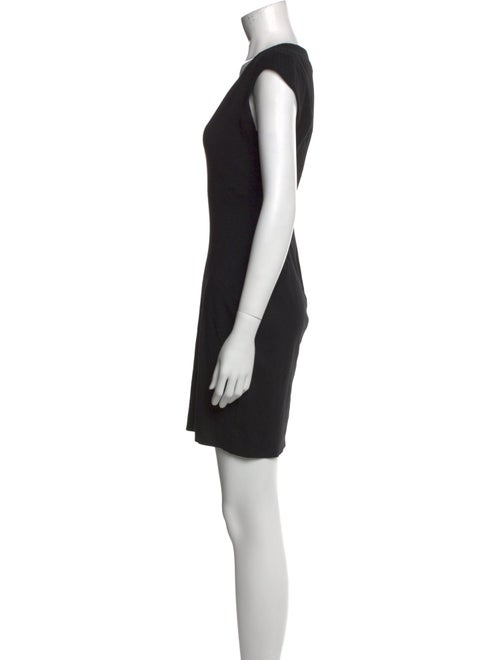 Diane von Furstenberg Scoop Neck Mini Dress
