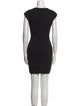 Diane von Furstenberg Scoop Neck Mini Dress