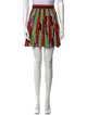 Diane von Furstenberg Striped Mini Skirt