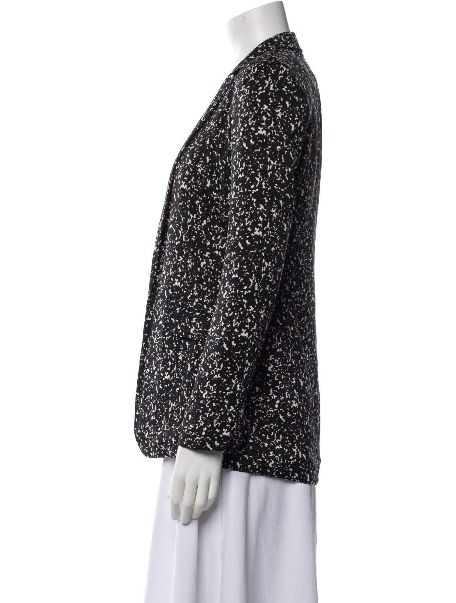 Diane von Furstenberg Silk Printed Evening Jacket