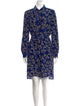 Diane von Furstenberg Silk Knee-Length Dress