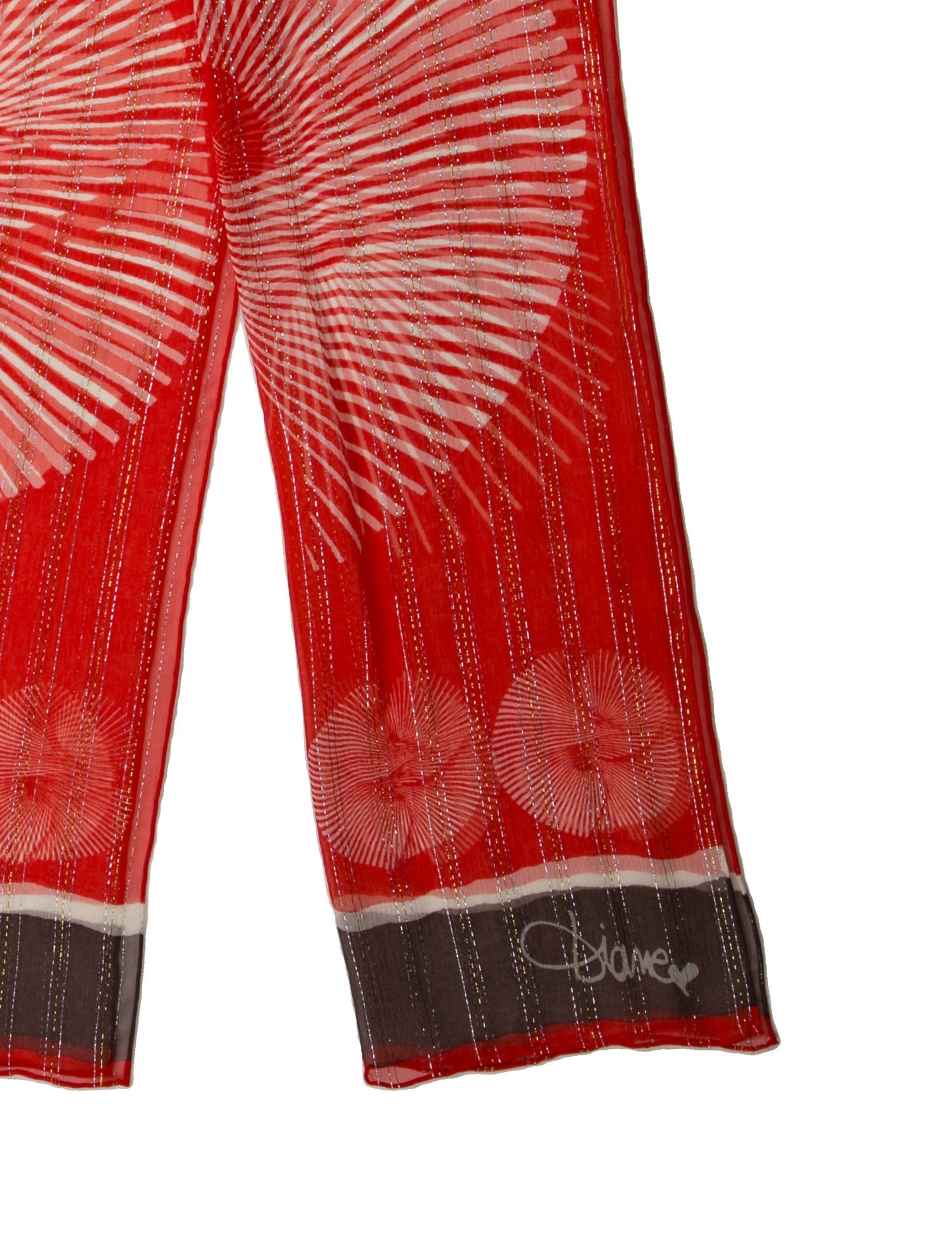 Diane von Furstenberg Silk Printed Scarf