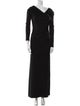 Diane von Furstenberg One-Shoulder Long Dress