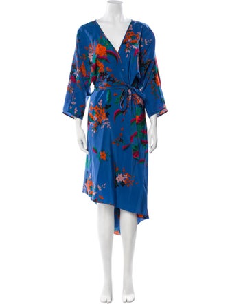 Diane von Furstenberg Silk Long Dress
