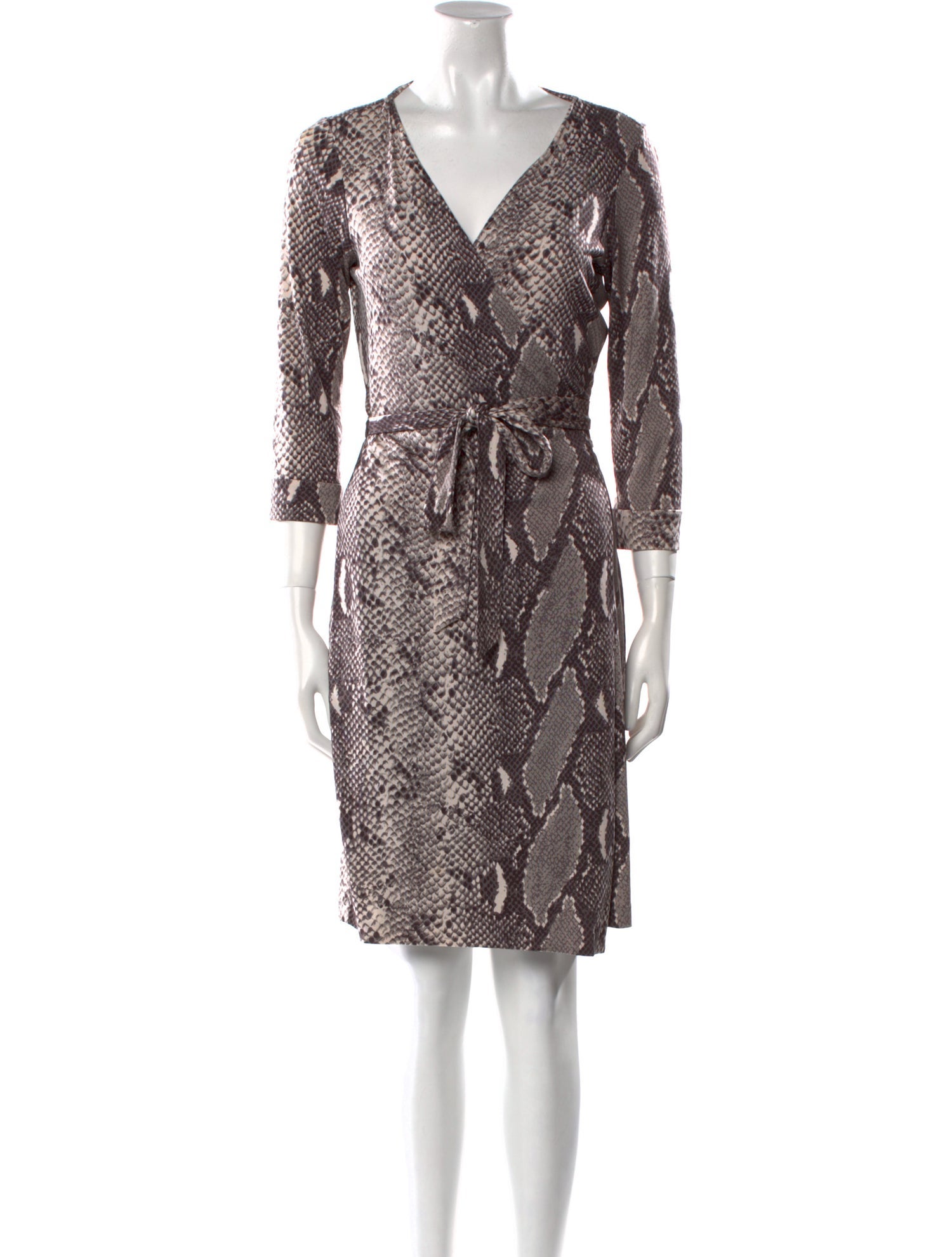 Diane von Furstenberg Silk Knee-Length Dress