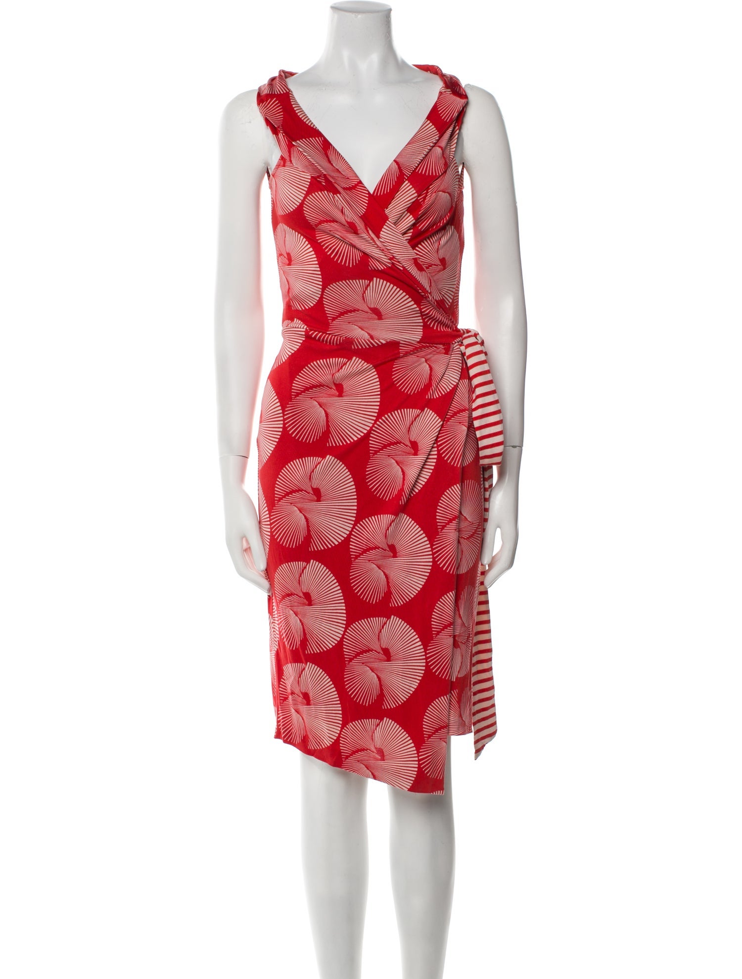 Diane von Furstenberg Printed Knee-Length Dress