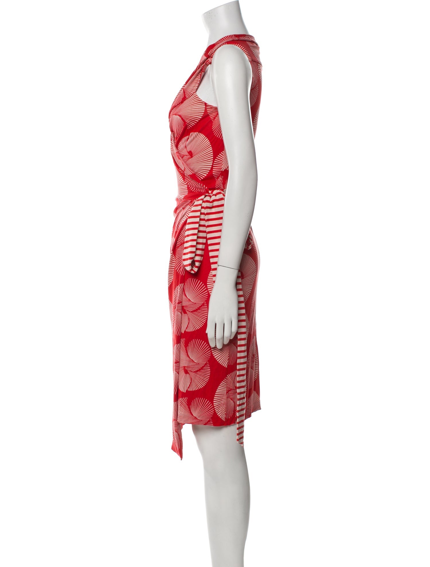 Diane von Furstenberg Printed Knee-Length Dress