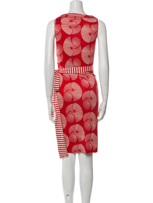 Diane von Furstenberg Printed Knee-Length Dress