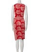 Diane von Furstenberg Printed Knee-Length Dress