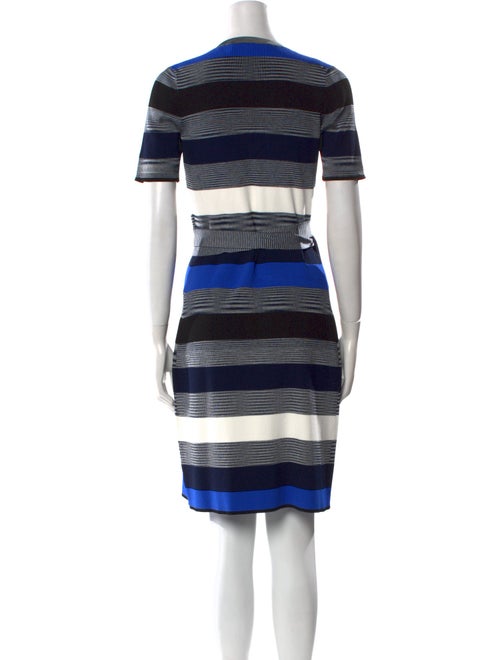 Diane von Furstenberg Striped Knee-Length Dress
