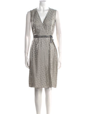 Diane von Furstenberg Silk Knee-Length Dress