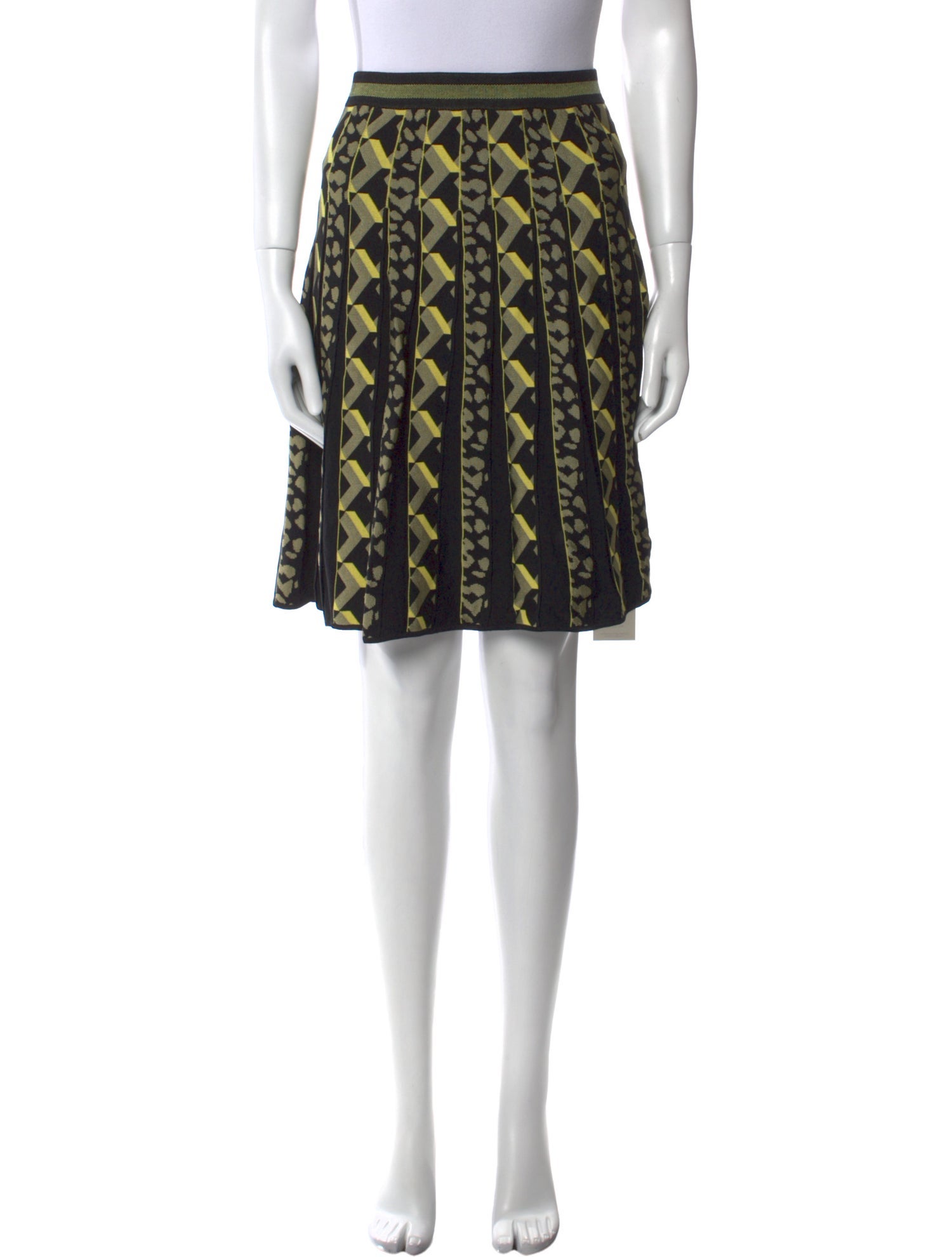 Diane von Furstenberg Printed Knee-Length Skirt