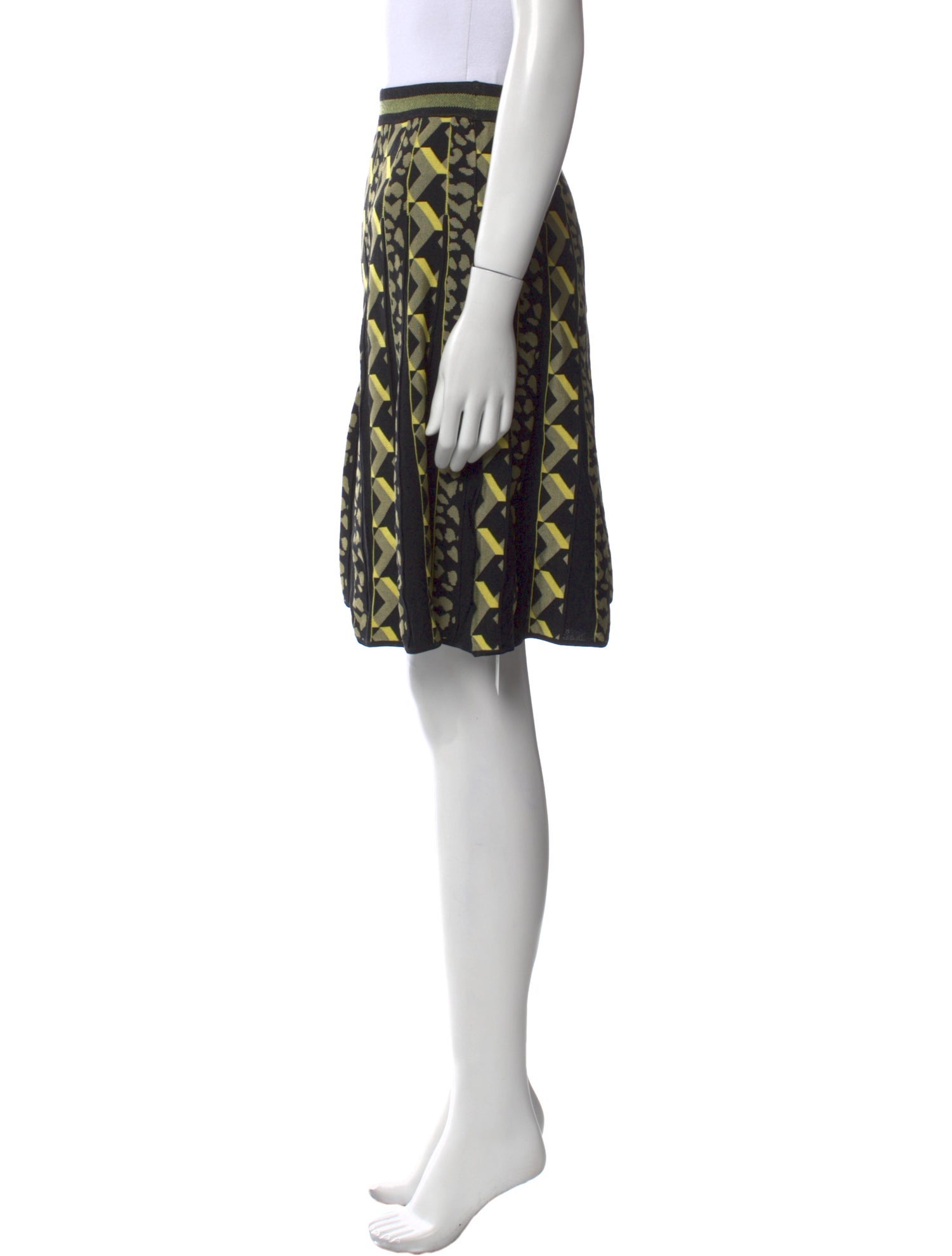 Diane von Furstenberg Printed Knee-Length Skirt