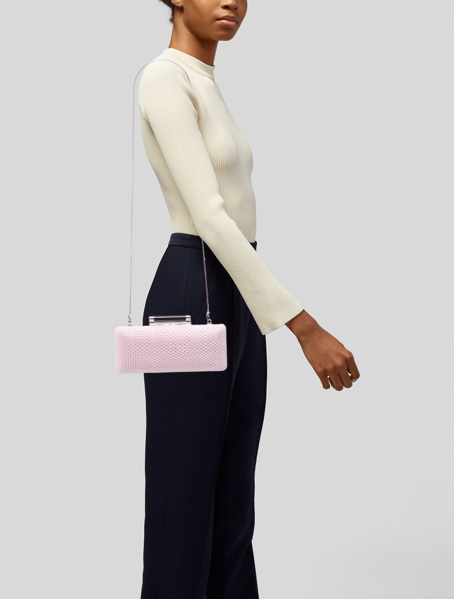 Diane von Furstenberg Leather Minaudière