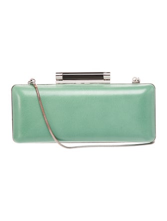 Diane von Furstenberg Leather Minaudière