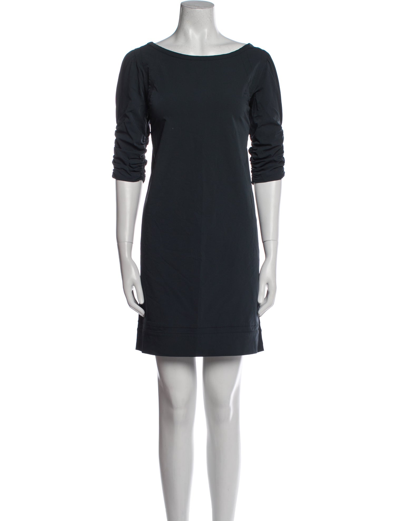 Diane von Furstenberg Bateau Neckline Mini Dress