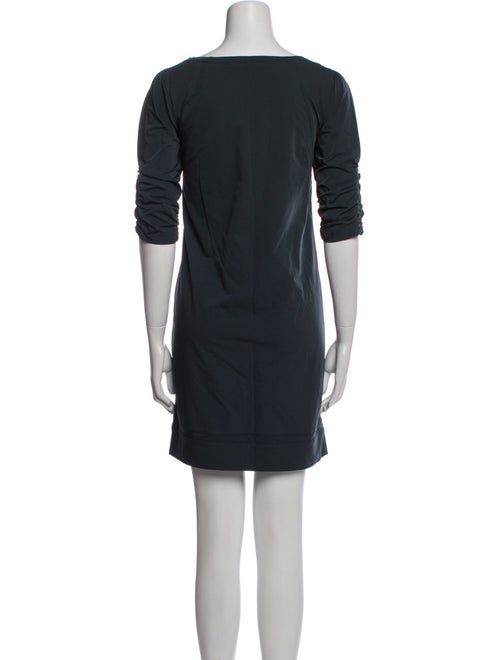 Diane von Furstenberg Bateau Neckline Mini Dress