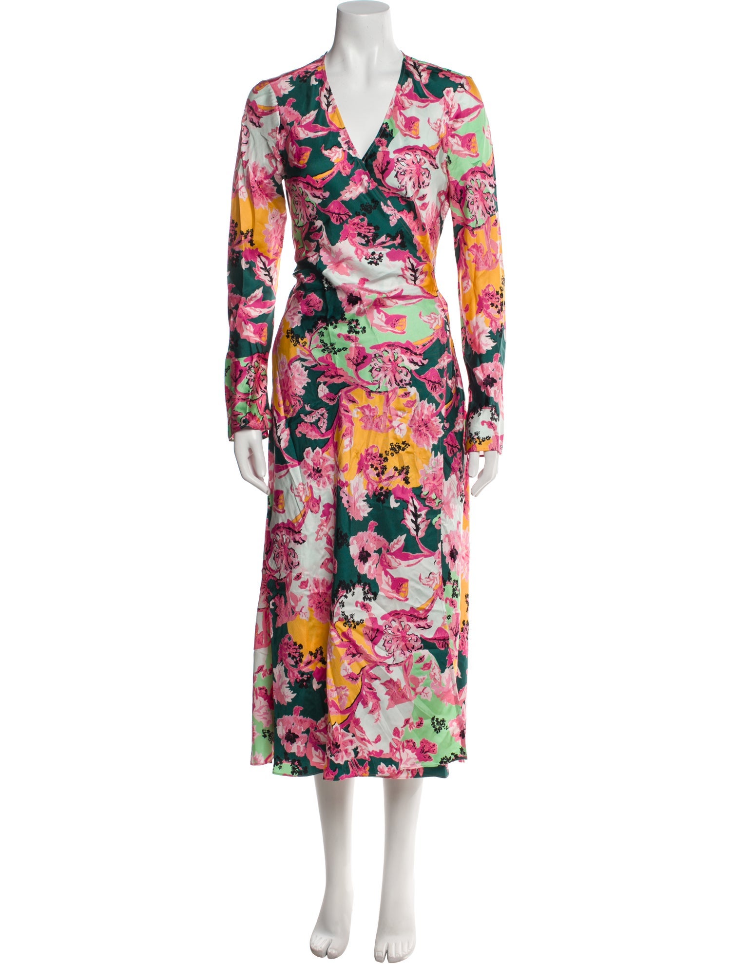 Diane von Furstenberg Silk Midi Length Dress