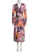 Diane von Furstenberg Silk Midi Length Dress