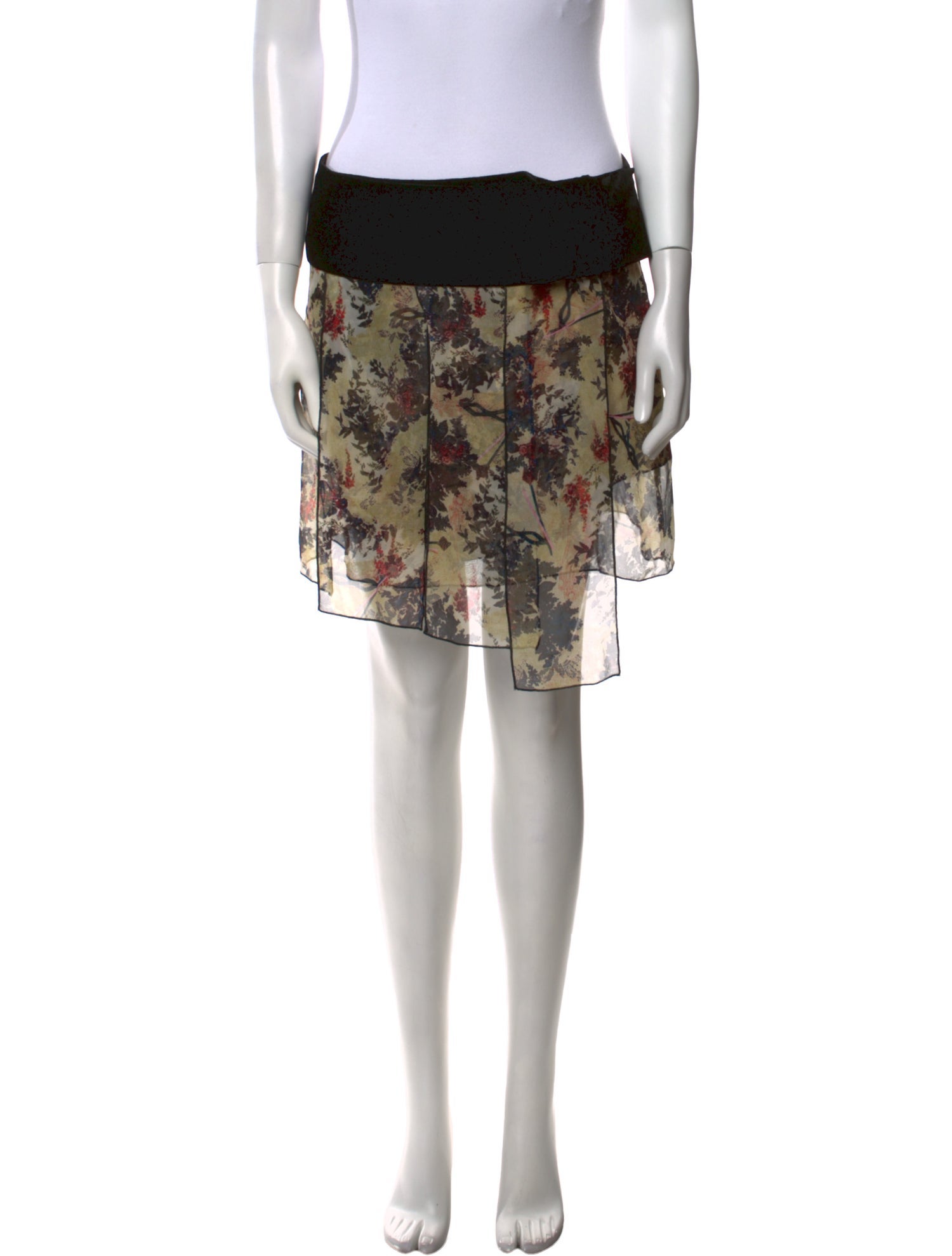 Diane von Furstenberg Silk Mini Skirt
