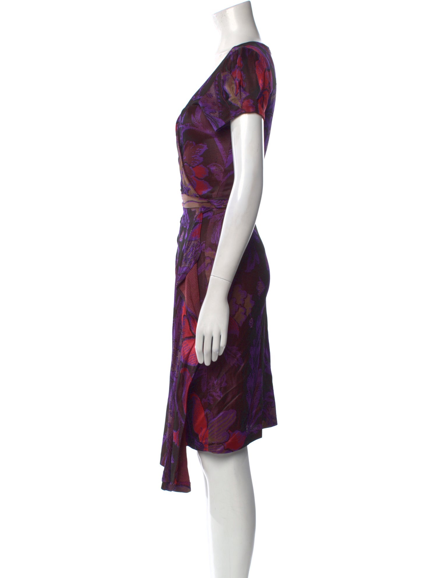 Diane von Furstenberg Printed Knee-Length Dress