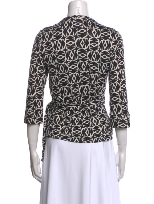 Diane von Furstenberg Silk Printed Blouse