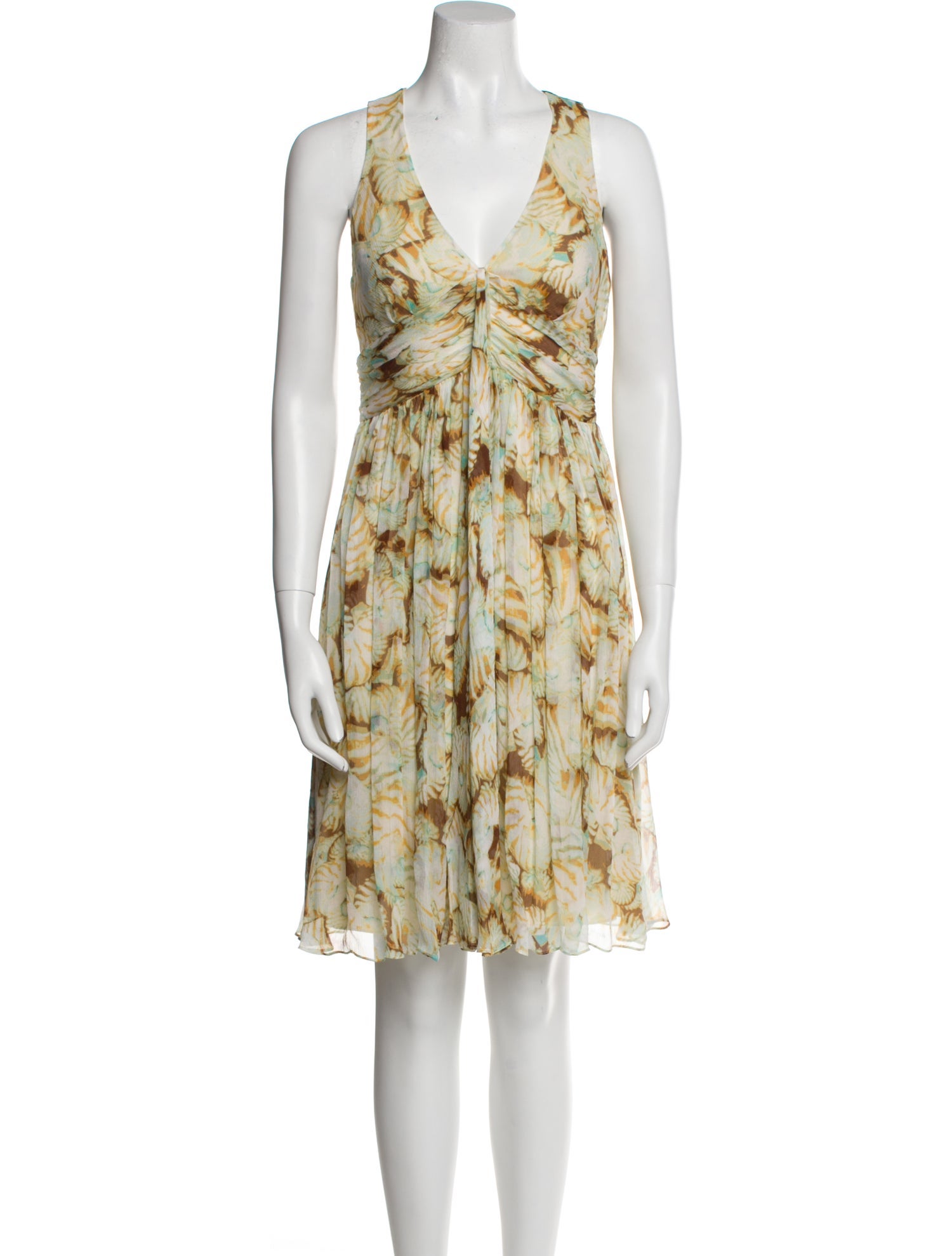Diane von Furstenberg Silk Knee-Length Dress
