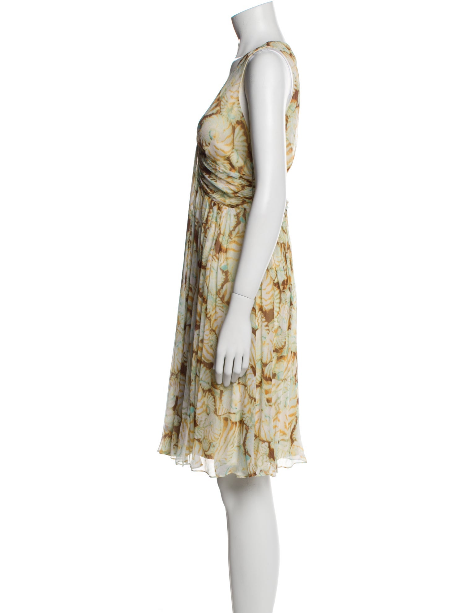 Diane von Furstenberg Silk Knee-Length Dress