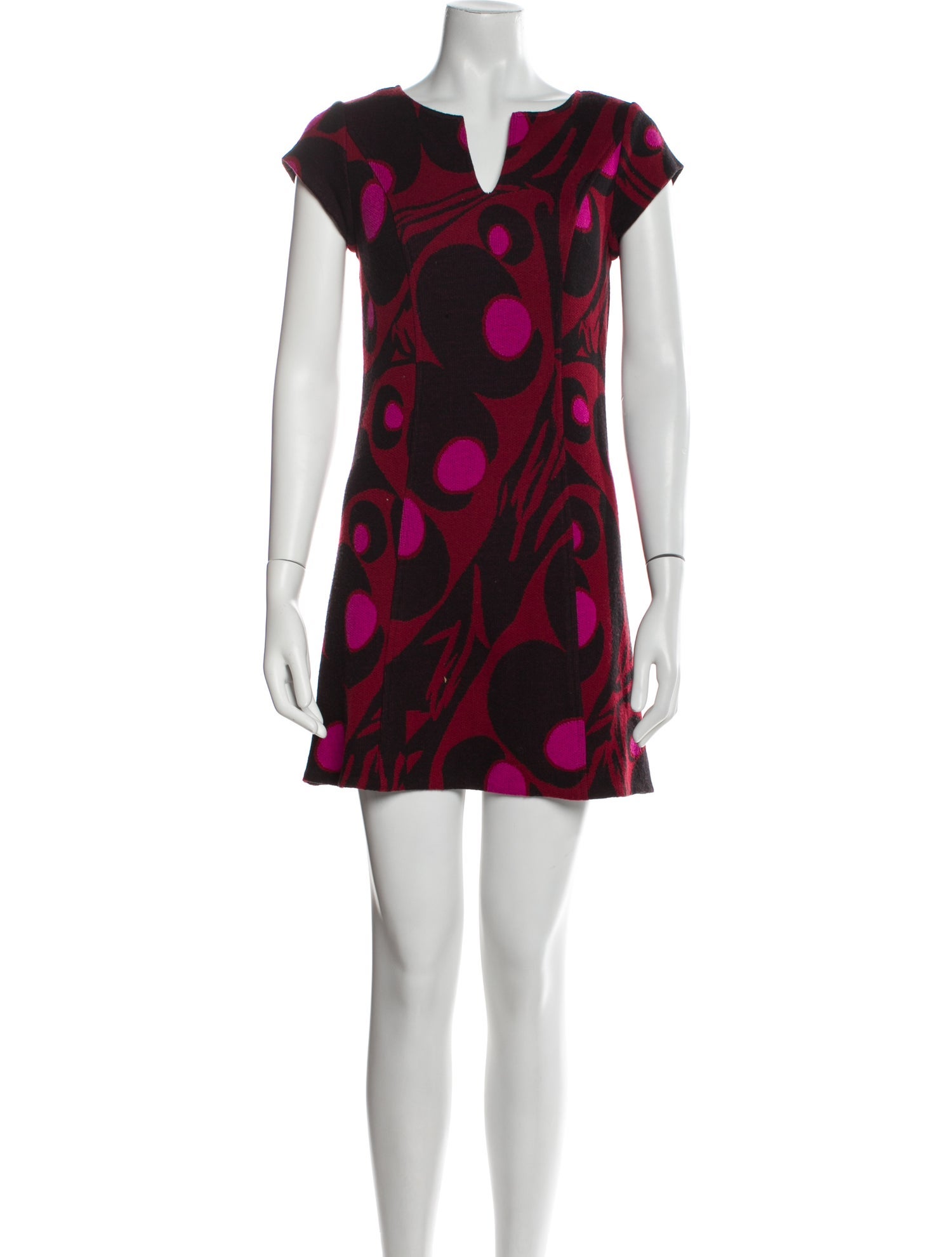 Diane von Furstenberg Printed Mini Dress