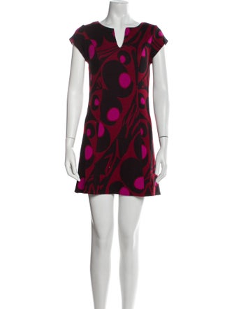 Diane von Furstenberg Printed Mini Dress
