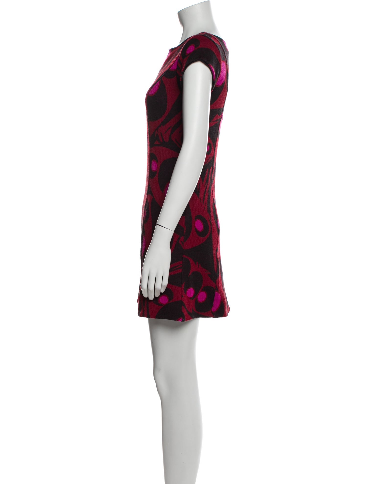 Diane von Furstenberg Printed Mini Dress