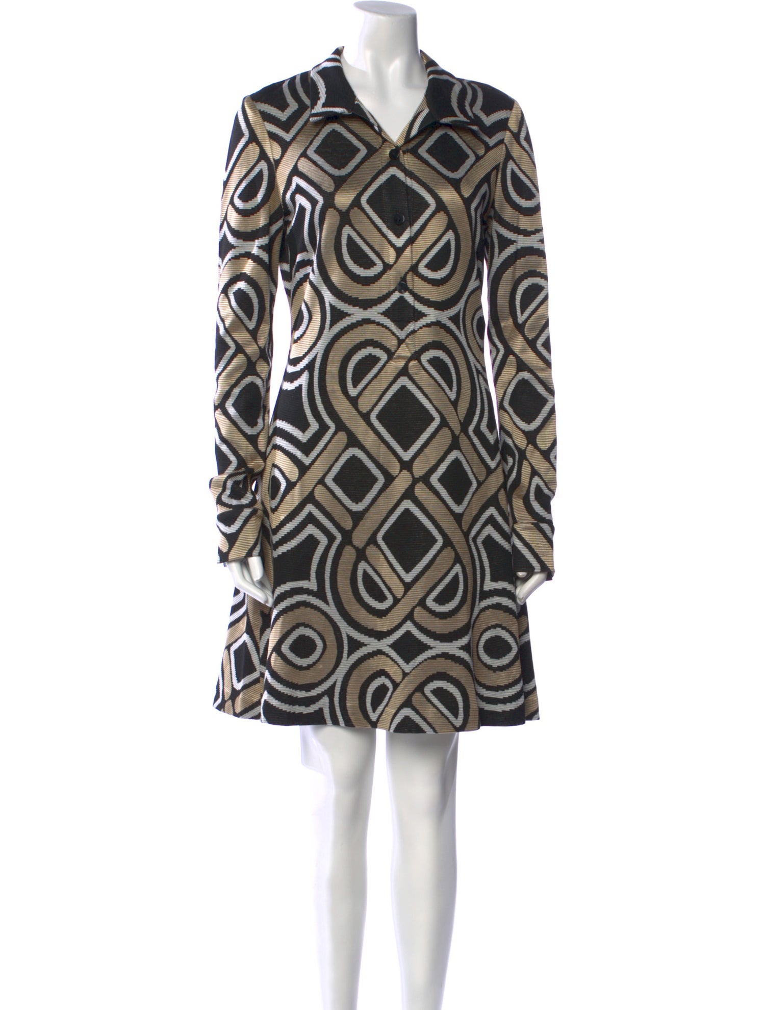 Diane von Furstenberg Printed Mini Dress